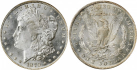 1879-S Morgan Silver Dollar. MS-65 (PCGS). OGH.

PCGS# 7092. NGC ID: 253X.

Estimate: $180.00