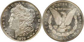 1879-S Morgan Silver Dollar. Reverse of 1878. Top 100 Variety. MS-62 PL (ANACS).

PCGS# 7095. NGC ID: 253W.

Estimate: $300.00