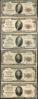 Lot of (6) Pennsylvania Nationals. $10 & $20 1929 Ty. 1 & Ty. 2. Very Fine to Extremely Fine.

Included in this lot are the following: CH #6512 Philso...