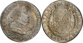 AUSTRIA. Taler, 1636. Graz Mint. Ferdinand II. PCGS MS-64 Gold Shield.

Dav-3110; KM-749.1. One of just two certified by PCGS for the date- -of which ...