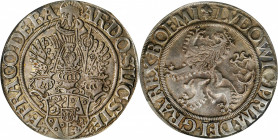 AUSTRIA. Schlick. Taler, 1526. Joachimsthal Mint. Stephan, Burian, Heinrich, Hieronymous & Lorenz. PCGS AU-50 Gold Shield.

Dav-8146. Perfect for the ...
