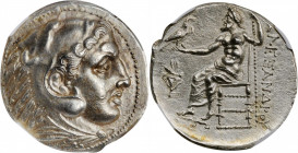 MACEDON. Kingdom of Macedon. Philip III, 323-317 B.C. AR Tetradrachm (17.14 gms), Pella Mint, ca. 323-318/7 B.C. NGC MS, Strike: 5/5 Surface: 4/5.

Pr...