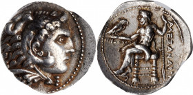 MACEDON. Kingdom of Macedon. Antigonos I Monophthalmos, as Strategos of Asia, 320-306/5 B.C. AR Tetradrachm (17.09 gms), Tyre Mint, dated RY 37 of Kin...
