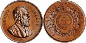 BELGIUM. Royal Numismatic Society Copper Medal, 1885. UNCIRCULATED.

Diameter: 34 mm. Membership Medal of 'SOCIETE ROYALE DE NUMISMATIQUE BELGE', spec...