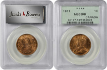 CANADA. Duo of Minors (2 Pieces), 1911. Ottawa Mint. Both PCGS Certified.

1) 5 Cents. MS-65. KM-16.
2) Cent. MS-63 Red Brown. KM-15.




From the Sun...