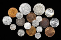 CANADA. Group of Mixed Silver and Bronze Denominations (19 Pieces), 1885-1952. Grade Range: VERY FINE to CHOICE UNCIRCULATED.

Cents (5), 5 Cents (4),...