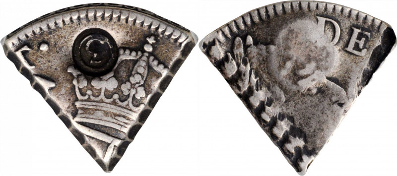 CURACAO. 3 Reaal, ND (1818). NGC VF-30.

KM-28; Prid-27. Weight: 5.05 gms. A '3'...