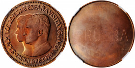 EQUATORIAL GUINEA. Copper 1000 Bipkwele Reverse Trial, ND (1980). NGC PROOF-68 Red Brown Ultra Cameo.

KMX-TS16. A  VERY RARE  Trial Strike for the co...