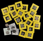 FRANCE. Group of Silver Denominations (23 Pieces), ND (11th to 16th Centuries). Grade Range: FINE to VERY FINE.

A group of mixed denominations and ru...