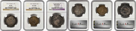 FRANCE. Trio of Silver Denominations (3 Pieces), 1791 & 1812. All NGC Certified.

1) 5 Franc. 1812-H. La Rochelle Mint. FINE Details--Damaged. KM-694....