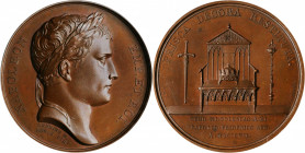 FRANCE. Napoleon I/Duchy of Warsaw Bronze Medal, 1807. PCGS SPECIMEN-64 Gold Shield.

Bramsen-653. Diameter: 41 mm. A Medal celebrating the creation o...