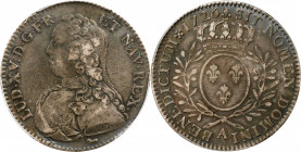 FRANCE. Duo of Silver Denominations (2 Pieces), 1726 & 1868. Paris Mint. Both PCGS Gold Shield Certified.

1) 5 Francs. 1868-A. Genuine--Cleaned, UNC ...