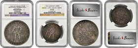 GERMANY. Brunswick. Duo of Silver Denominations (2 Pieces), 1664 & 1700. Both NGC Certified.

1) Brunswick-Luneburg-Celle. Taler. 1664-HS. FINE Detail...