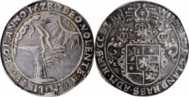 GERMANY. Hesse-Cassel. Taler, 1628. Wilhelm V. PCGS VF-30 Gold Shield.

Dav-6736. The "Jehovah Taler". A wholesome and evenly worn coin with decent st...