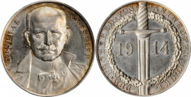 GERMANY. General Hans Hartwig von Beseler Silver Medal, 1914. PCGS SPECIMEN-62 Gold Shield.

Zetzmann-4041. A bright and flashy Medal, dedicated to Ge...