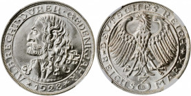 GERMANY. 3 Mark, 1928-D. Munich Mint. NGC MS-66+.

KM-58; J-332. Commemorating the 400th Anniversary of the death of Albrecht Durer. A well struck coi...