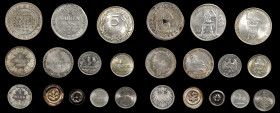 GERMANY. Group of Mixed Denominations (12 Pieces), 12th to 20th Century. Grade Range: VERY FINE to UNCIRCULATED.

A quite varied assortment of issues ...