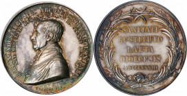 GERMANY. Ferdinand August Graf von Spiegel Silver Medal, 1833. PCGS Genuine--Edge Repaired, Unc Details Gold Shield.

Weiler-2241. Weight: 36.5 gms, d...