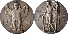 GERMANY. Silver Art Medal, 1900. PCGS MS-63 Gold Shield.

Heidemann-855. Diameter: 39 mm. Featuring an Egyptian Sphinx obverse. A boldly struck and ev...