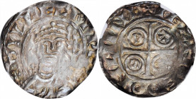GREAT BRITAIN. Penny, ND (1066-87). London Mint. William I. NGC MS-62.

S-1257; N-848. Weight: 1.43 gms, Moneyer Aelfred. Short Cross Type. A pleasing...