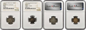GREAT BRITAIN. Silver Pennies (2 Pieces), ND (1189-1216). Richard I (the Lion Heart) and John. Both NGC Certified.

Includes the following:
1) Anglo-G...