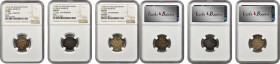 GREAT BRITAIN. Penny Trio (3 Pieces), ND (1216-47). Henry III. All NGC Certified.

1) Penny, ND (1216-47). London mint. EF-40. S-1356A. Moneyer ELIS, ...