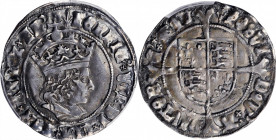 GREAT BRITAIN. Groat, ND (1505-09). Henry VII. PCGS AU-50 Gold Shield.

S-2258; N-1747. Pheon mintmark. A reasonably well detailed Groat with well str...