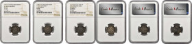 GREAT BRITAIN. Minor Trio (3 Pieces), ND (1307-1483). All NGC Certified.

1) Penny, ND (1307-27). Edward II. London Mint. VF-35. S-1455. Weight: 1.34 ...