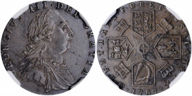 GREAT BRITAIN. 6 Pence, 1787. London Mint. George III. NGC AU-55.

S-3748; KM-606.2. A well struck coin with dark toning a few minor field marks.

Est...