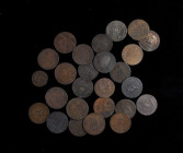 GREAT BRITAIN. Copper Tokens (Approximately 163 Pieces), 18th Century. Grade Range: VERY GOOD to EXTRA FINE.

A Mix of Condor Tokens and assorted othe...
