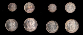 GREAT BRITAIN. Maundy Set (4 Pieces), 1894. London Mint. Victoria. Grade Range: UNCIRCULATED.

S-3943; KM-MDS150.
 SOLD AS IS/NO RETURNS .

Estimate: ...