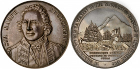 GREAT BRITAIN. Sir Ralph Abercromby/Centenary of the Conquest of Trinidad Silver Medal, 1897. UNCIRCULATED.

48mm; 55.10 gms. BHM-3623; Eimer-1809. Ob...