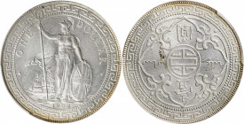 GREAT BRITAIN. Trade Dollar, 1902-B. Bombay Mint. PCGS MS-63 Gold Shield.

KM-T5; Prid-13. A well struck and brightly lustrous Dollar with faint almon...