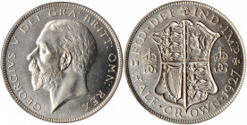 GREAT BRITAIN. 1/2 Crown, 1927. London Mint. PCGS PROOF-66 Gold Shield.

S-4037; KM-835. A Proof only date, with redesigned reverse without the Garter...