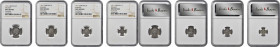 GREAT BRITAIN. Maundy Set (4 Pieces), 1911. London Mint. All NGC Unc Details--Cleaned Certified.

Includes the Pence to 4 Pence.

Estimate: $80.00-$12...