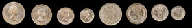 GREAT BRITAIN. Maundy Set (4 Pieces), 1965. London Mint. All CHOICE UNCIRCULATED.

S-4131; KM-MDS224. A boldly struck and fully lustrous original set ...