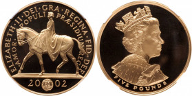 GREAT BRITAIN. 5 Pounds, 2002. Llantrisant Mint. NGC PROOF-68 Ultra Cameo.

KM-1024b.  An attractive Proof with hard mirrored fields and frosted cameo...