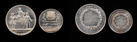 GREAT BRITAIN. Pair of Silver Scottish Agricultural Society Medals (2 Pieces), 1903-25.

An interesting and attractively engraved pair of medals, both...