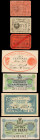 ALGERIA. Lot of (7). Local Issues. Mixed Denominations, Mixed Dates. P-Unlisted. Very Good to Fine.

A group of seven local issues which includes note...