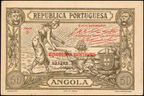 ANGOLA. Republica Portuguesa. 50 Centavos, 1941. P-62. Extremely Fine.

Toning is noticed.

Estimate: $100.00-$200.00