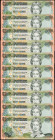 BAHAMAS. Central Bank of the Bahamas. 50 Cents, 2001. P-68. Uncirculated.

20 pieces in lot. All but one of these 50 Cents notes are consecutive, and ...