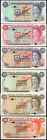 BERMUDA. Lot of (6). Bermuda Monetary Authority. 1 to 100 Dollars, 1978-84. P-28s to 33s. Specimens. About Uncirculated to Uncirculated.

A grouping o...