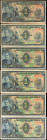 COLOMBIA. Lot of (12). Banco de la Republica. 1 Peso Oro, 1929-54. P-380a, 380b, 380c, 380d, 380e, 380f & 380g. Fine to About Uncirculated.

Varieties...