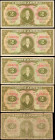 COLOMBIA. Lot of (7). Banco de la Republica. 2 Pesos Oro, 1942-53. P-390a, 390b, 390c & 390d. Very Good to Extremely Fine.

Varieties included in this...