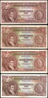 COLOMBIA. Lot of (4). Banco de la Republica. 20 Pesos Oro, 1953-65. P-401a, 401b & 401c. Very Fine to Extremely Fine.

Years included in this lot are ...