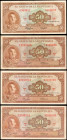 COLOMBIA. Lot of (4). Banco de la Republica. 50 Pesos Oro, 1958-67. P-402a & 402b. Very Fine.

Dates included in this lot are 1958, 1960, 1964 and 196...