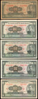 COLOMBIA. Lot of (5). Banco de la Republica. 100 Pesos Oro, 1958-67. P-403a, 403b & 403c. Fine to Very Fine.

Years included in this lot are 1958, 196...