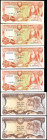 CYPRUS. Lot of (6). Central Bank of Cyprus. 50 Cents & 1 Pound, Mixed Dates. P-52 & 53. Very Fine to About Uncirculated.

Estimate: $100.00-$200.00