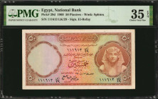 EGYPT. National Bank of Egypt. 50 Piastres, 1960. P-29d. PMG Choice Very Fine 35 EPQ.

Estimate: $100.00-$200.00