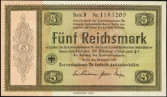GERMANY. Konversionskasse fur Deutsche Auslandsschulden. 5 Reichsmark, 1933. P-199. Uncirculated.

Estimate: $20.00-$40.00